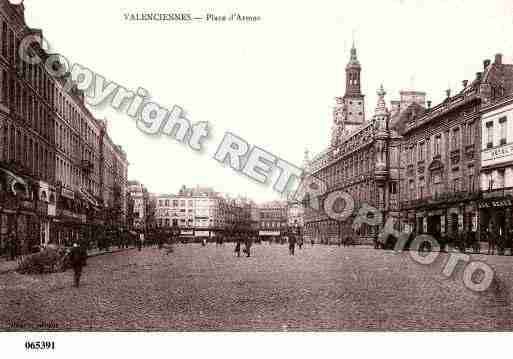 Ville de VALENCIENNES, carte postale ancienne