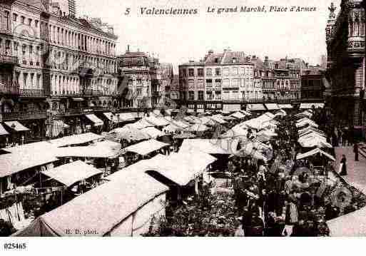 Ville de VALENCIENNES, carte postale ancienne