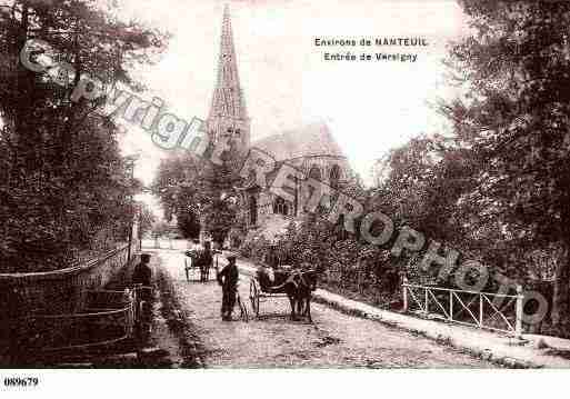 Ville de VERSIGNY, carte postale ancienne