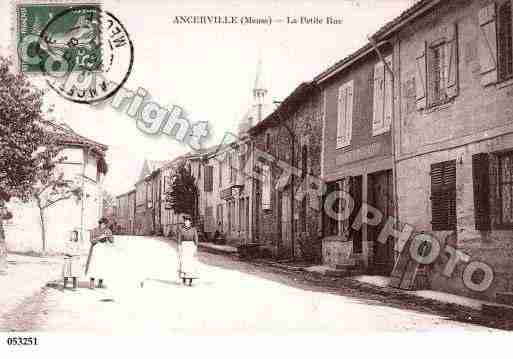 Ville de ANCERVILLE, carte postale ancienne