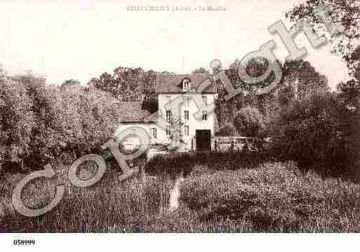 Ville de CHAUCHIGNY, carte postale ancienne