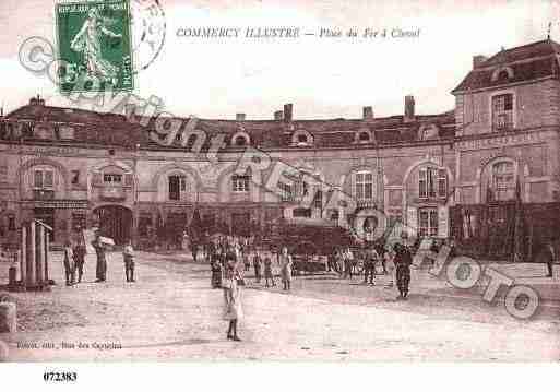 Ville de COMMERCY, carte postale ancienne