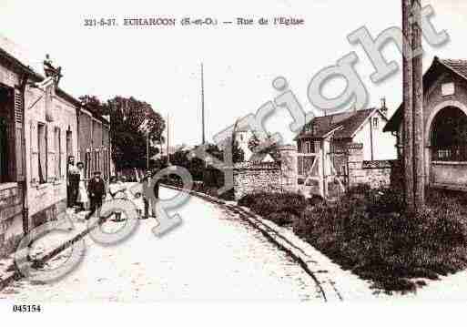 Ville de ECHARCON, carte postale ancienne