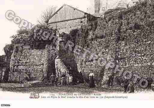 Ville de FERRIERES, carte postale ancienne