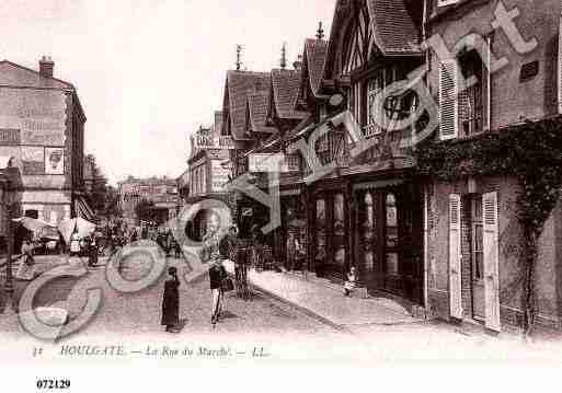 Ville de HOULGATE, carte postale ancienne