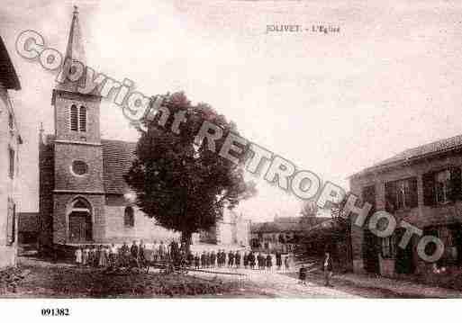 Ville de JOLIVET, carte postale ancienne