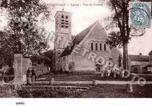 Ville de LEUDEVILLE, carte postale ancienne