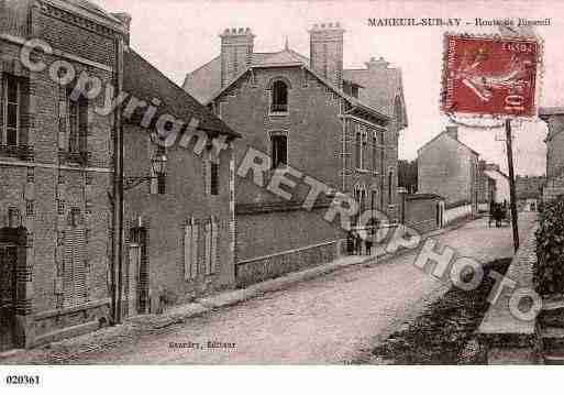 Ville de MAREUILSURAY, carte postale ancienne