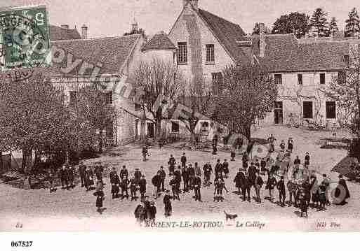 Ville de NOGENTLEROTROU, carte postale ancienne