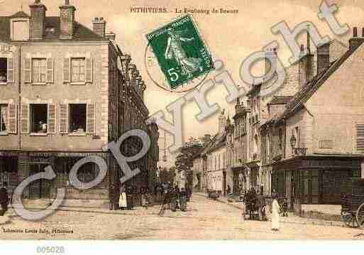 Ville de PITHIVIERS, carte postale ancienne