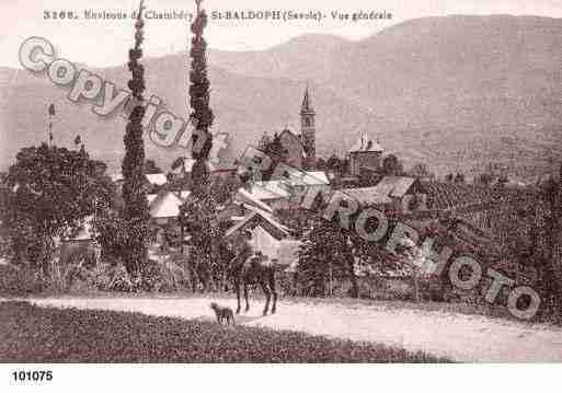 Ville de SAINTBALDOPH, carte postale ancienne