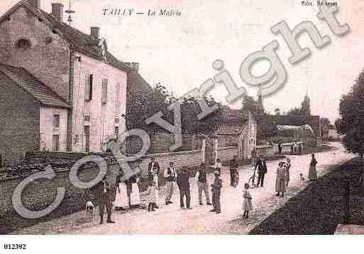 Ville de TAILLY, carte postale ancienne