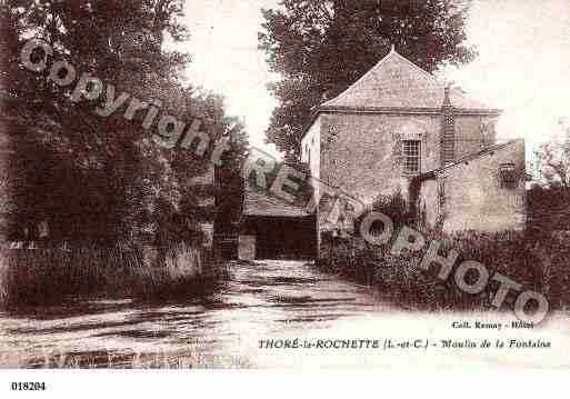 Ville de THORELAROCHETTE, carte postale ancienne