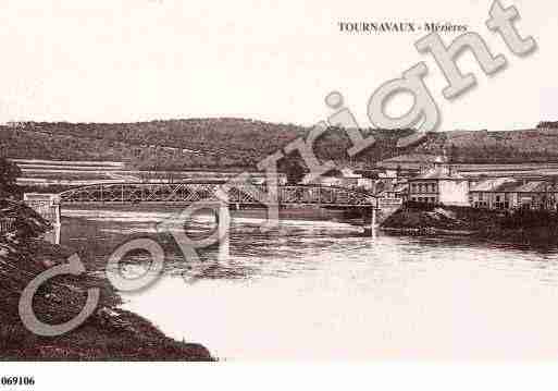 Ville de TOURNAVAUX, carte postale ancienne