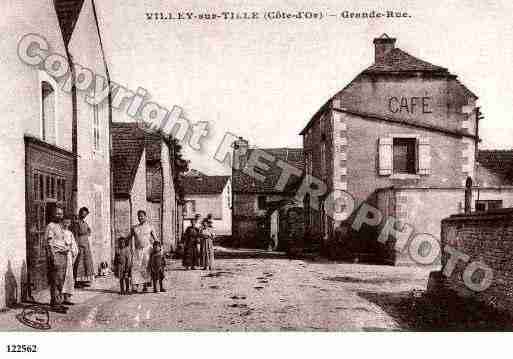 Ville de VILLEYSURTILLE, carte postale ancienne