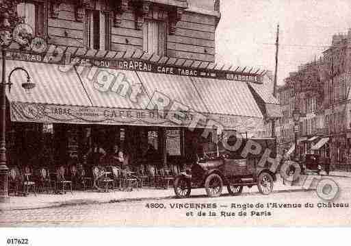 Ville de VINCENNES, carte postale ancienne