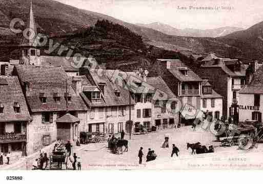 Ville de ARREAU, carte postale ancienne
