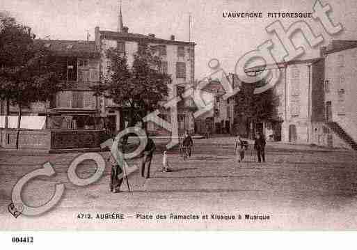 Ville de AUBIERE, carte postale ancienne