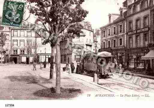 Ville de AVRANCHES, carte postale ancienne