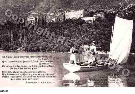 Ville de BOURGETDULAC(LE), carte postale ancienne