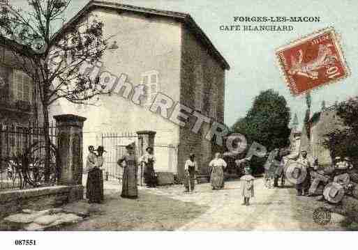 Ville de FARGESLESMACON, carte postale ancienne