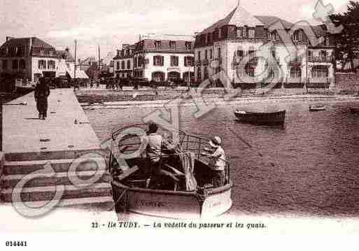 Ville de ILETUDY, carte postale ancienne