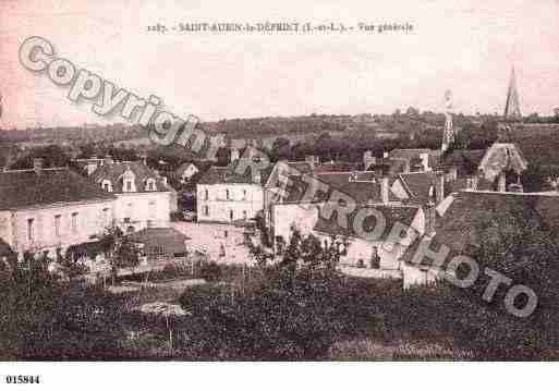 Ville de SAINTAUBINLEDEPEINT, carte postale ancienne
