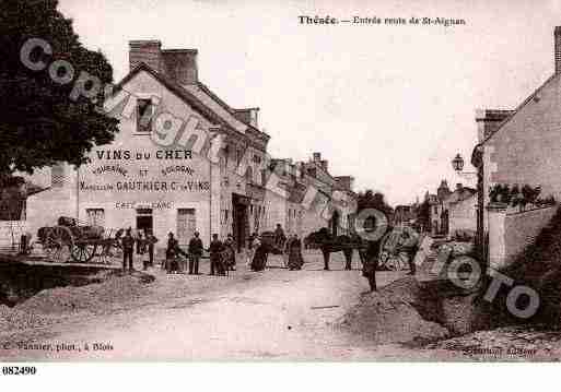 Ville de THESEE, carte postale ancienne