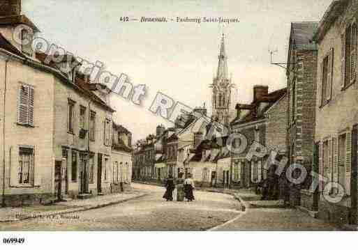 Ville de BEAUVAIS, carte postale ancienne