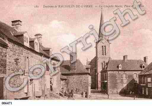 Ville de CHAPELLED'ANDAINE(LA), carte postale ancienne