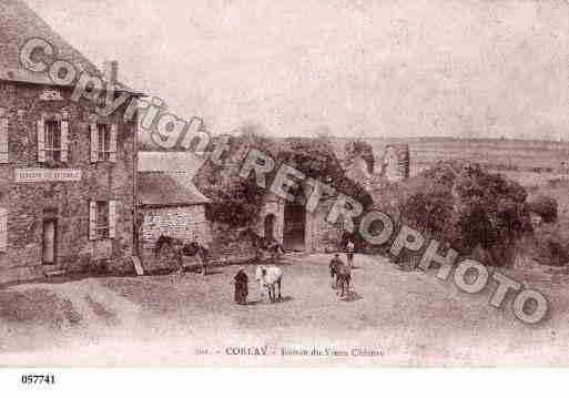 Ville de CORLAY, carte postale ancienne