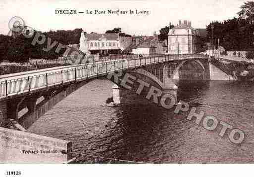 Ville de DECIZE, carte postale ancienne