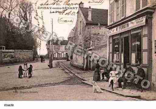 Ville de EPINAYSOUSSENART, carte postale ancienne