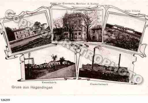 Ville de HAGONDANGE, carte postale ancienne