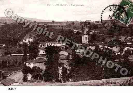 Ville de JURE, carte postale ancienne