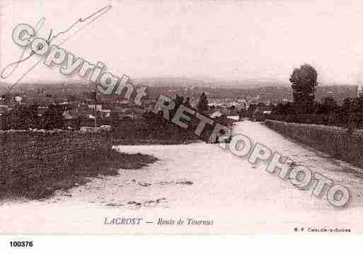 Ville de LACROST, carte postale ancienne