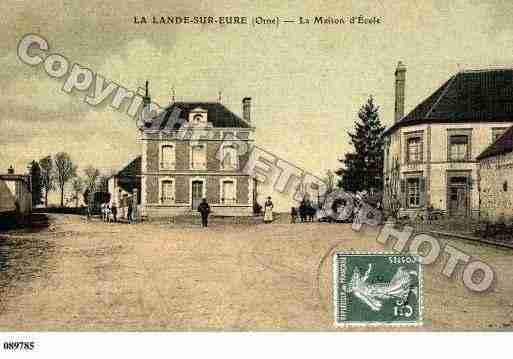 Ville de LANDESUREURE(LA), carte postale ancienne