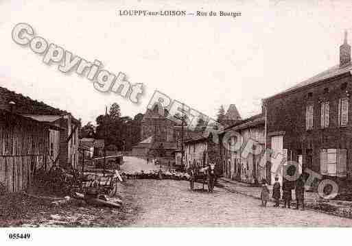 Ville de LOUPPYSURLOISON, carte postale ancienne