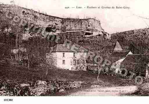 Ville de LOZE, carte postale ancienne