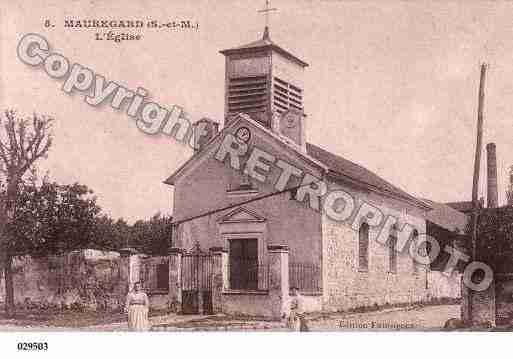 Ville de MAUREGARD, carte postale ancienne