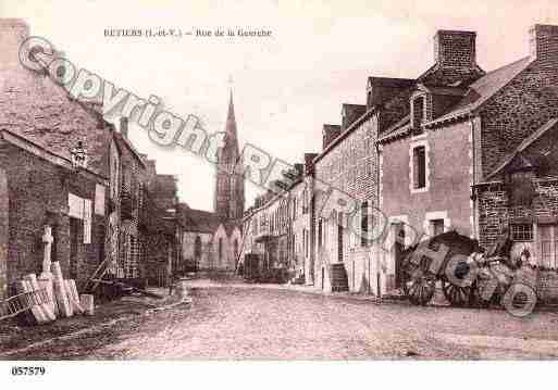 Ville de RETIERS, carte postale ancienne