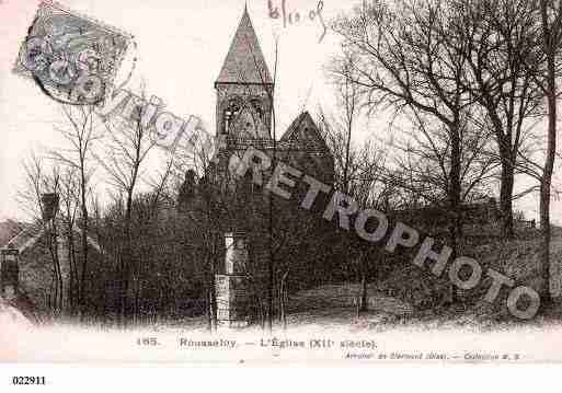 Ville de ROUSSELOY, carte postale ancienne