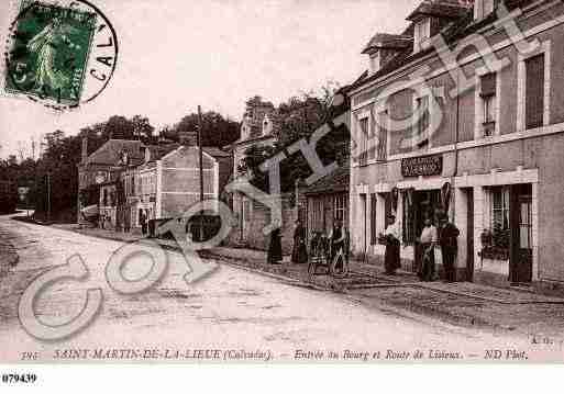 Ville de SAINTMARTINDELALIEUE, carte postale ancienne