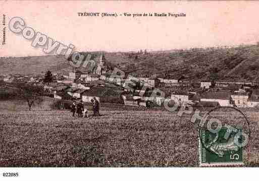 Ville de TREMONTSURSAULX, carte postale ancienne