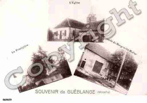 Ville de VALDEGUEBLANGE(LE), carte postale ancienne