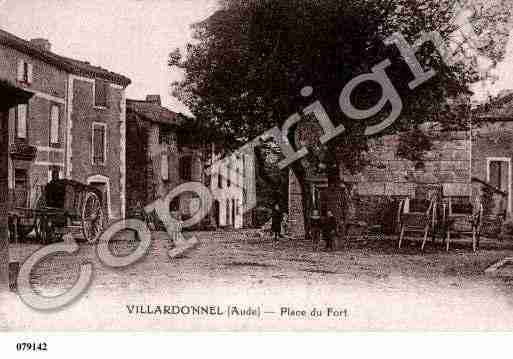 Ville de VILLARDONNEL, carte postale ancienne