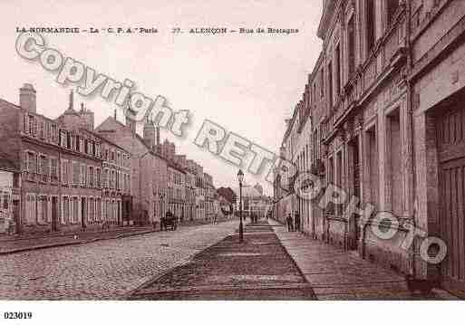 Ville de ALENCON, carte postale ancienne