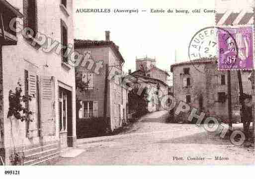 Ville de AUGEROLLES, carte postale ancienne