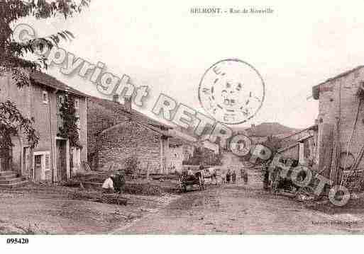 Ville de BELMONTLESDARNEY, carte postale ancienne