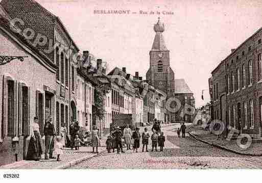 Ville de BERLAIMONT, carte postale ancienne